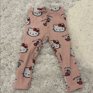 ZARA Hello Kitty Pink Leggings